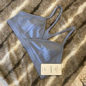 Fabletics NWT light blue low-impact sports bra!